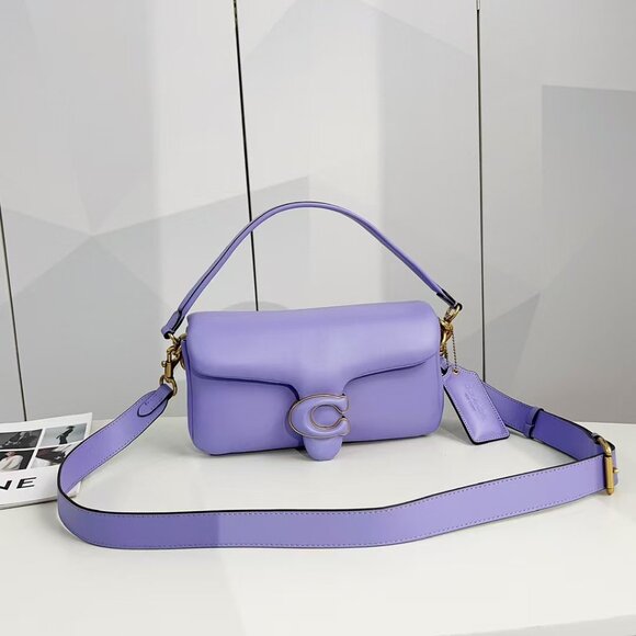 Coach Lavender Shoulder Bag - Picture 2 of 8